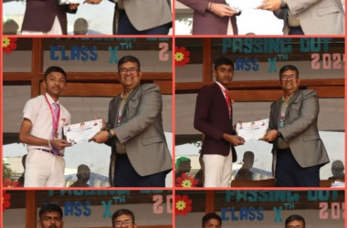 Passing out Adieu Class 10th std-2024-25