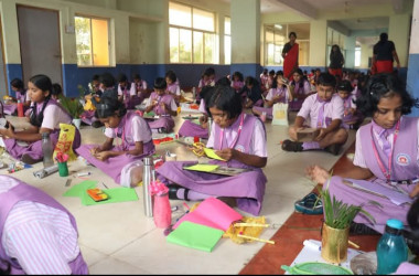 Flower pot decoration SSJCBSE -Nanadi 2025