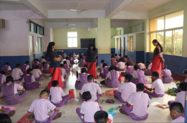 Flower pot decoration SSJCBSE -Nanadi 2025