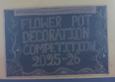 Flower pot decoration SSJCBSE -Nanadi 2025